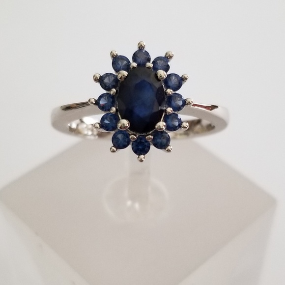 2ct TW Natural Sapphire Ring